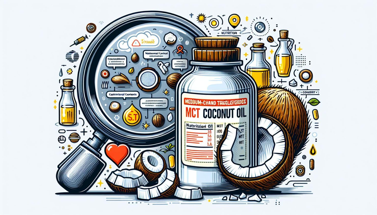 How much MCT in coconut oil