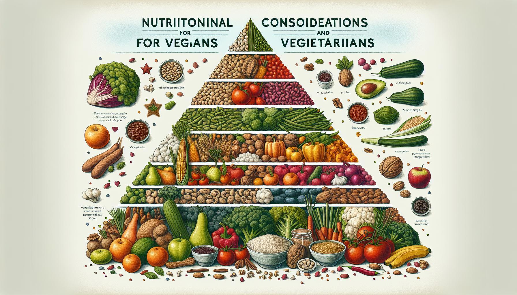 Essential Nutritional Considerations for Vegans and Vegetarians
