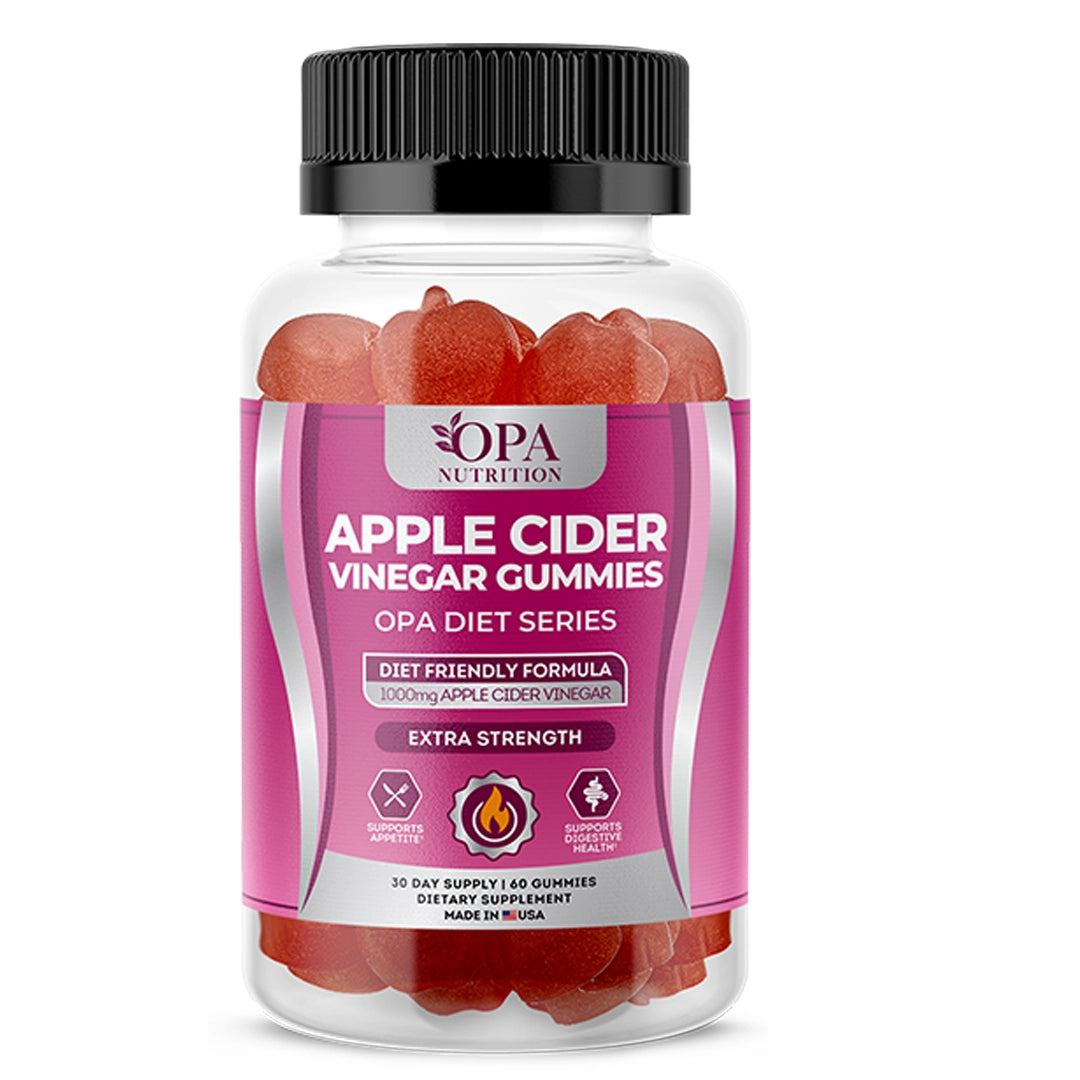 OPA Diet Apple Cider Vinegar B12 Gummies – 60ct