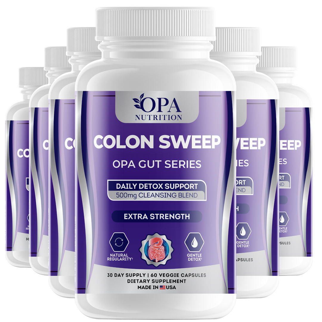 OPA Gut Colon Sweep Herbal Cleanse Digestive Support – 60ct