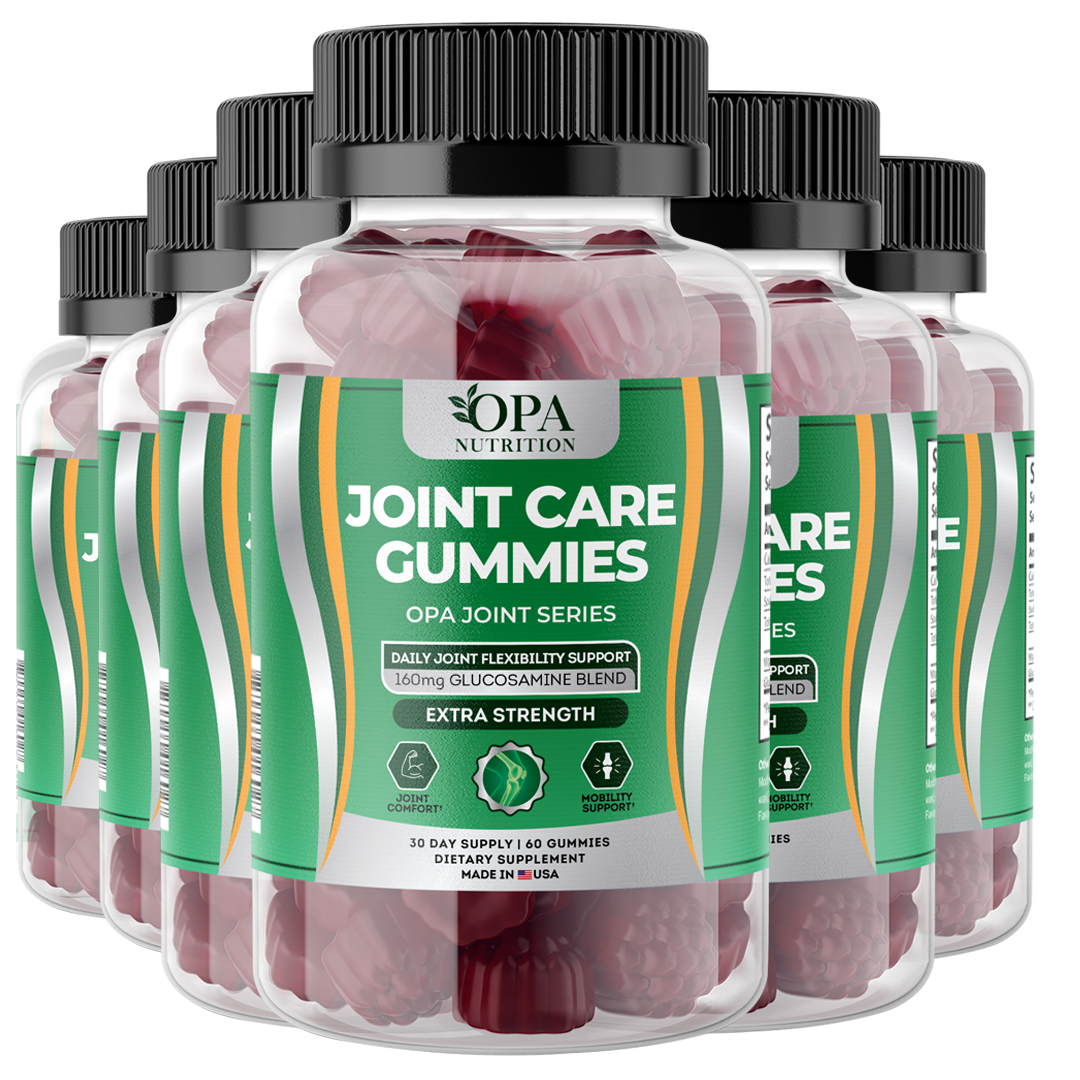 OPA Joint Care Glucosamine Gummies with Vitamin E – 60ct
