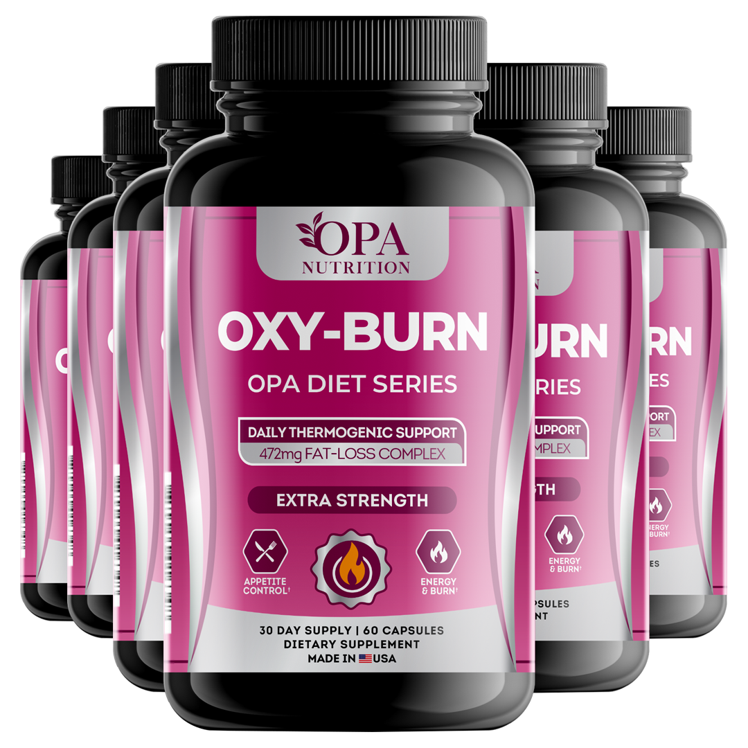 OPA Diet Oxy Burn Energy Focus Metabolism Support – 60ct