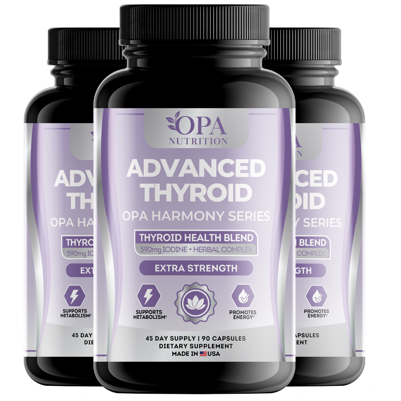 OPA Harmony Thyroid & Hormone Support Capsules – 90ct
