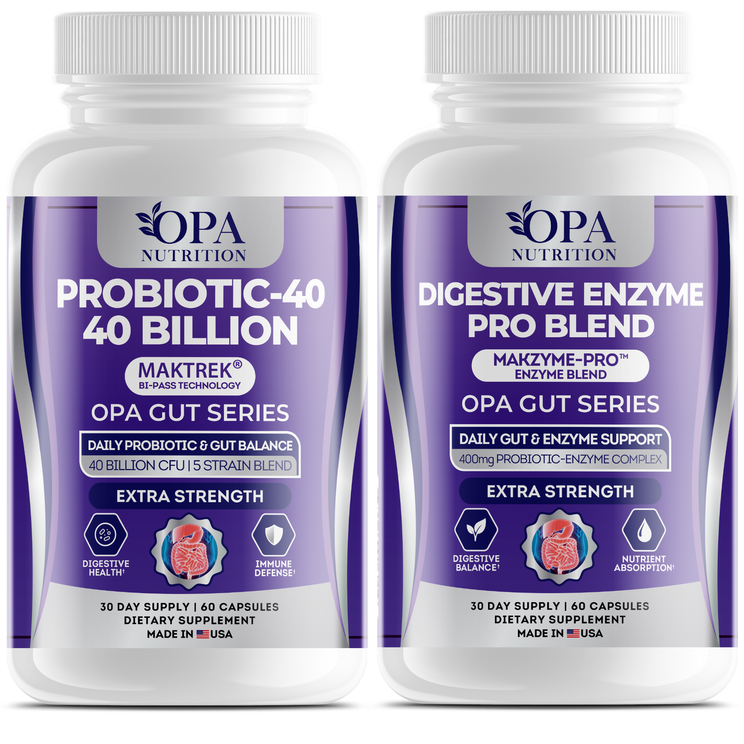 Gut Power Duo – Advanced Digestive & Gut Health Support