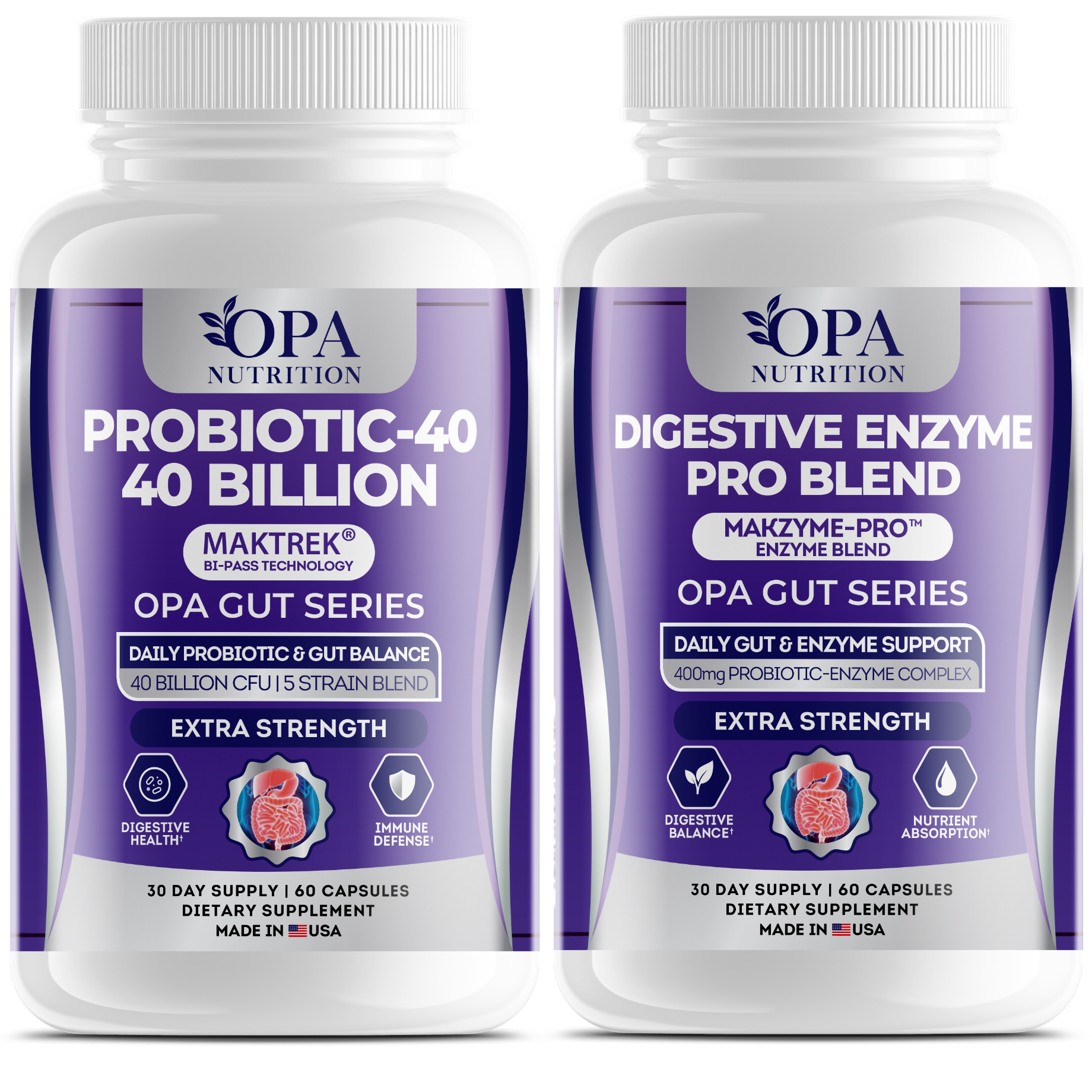 Gut Power Duo – Advanced Digestive & Gut Health Support