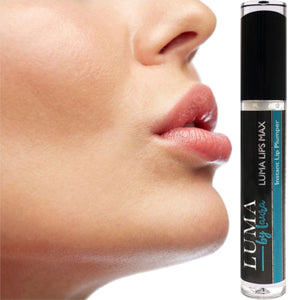 Lip plumper gloss tube for instantly fuller-looking lips