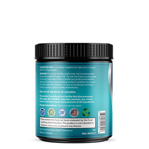 Back label of OPA Nutrition ION+ Select Electrolyte Fast Series powder showing suggested use information