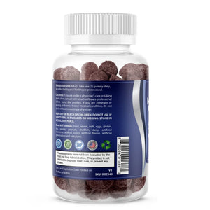 Suggested use label for OPA Nutrition Magnesium Glycinate Gummies with directions to take 1 gummy daily, plus caution, storage instructions, and FDA disclaimer