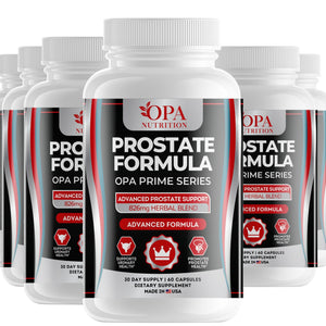 OPA Nutrition Prostate Formula capsules, 6-pack of bottles