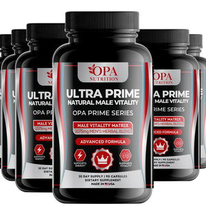 OPA Nutrition Ultra Prime capsules, 6-pack of bottles