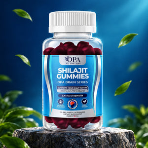 OPA Shilajit Gummies with Ashwagandha, 60 gummies