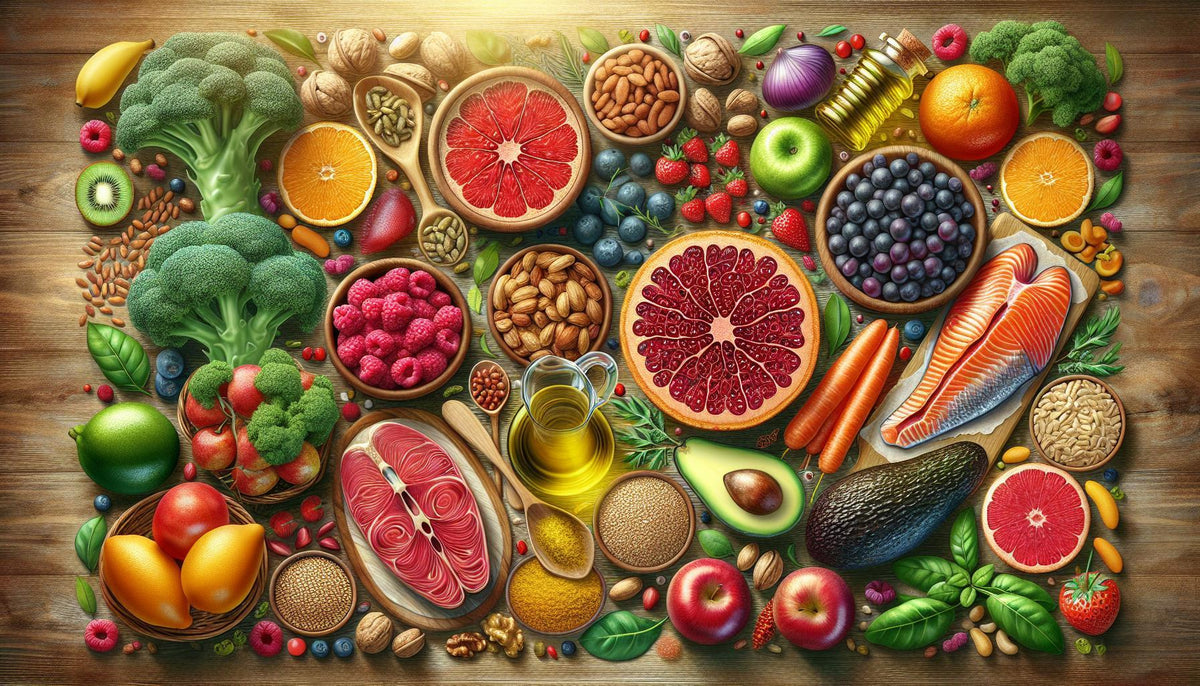 Anti-inflammatory foods for respiratory support