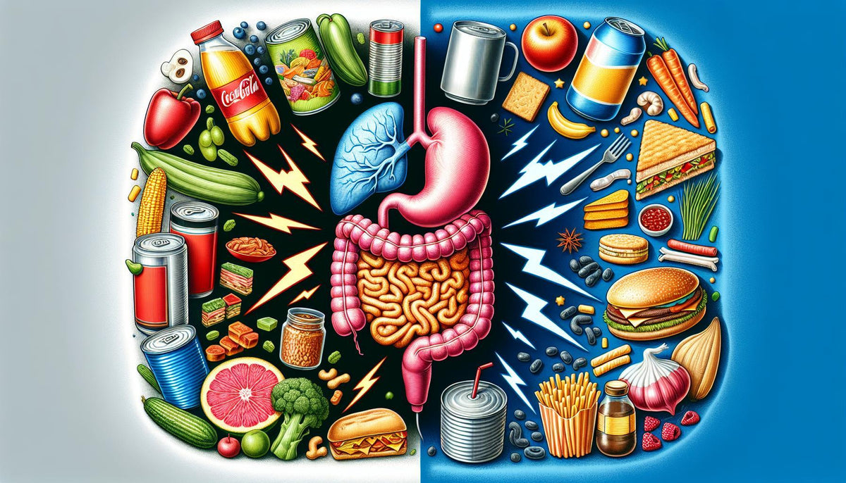 How processed foods affect gut health