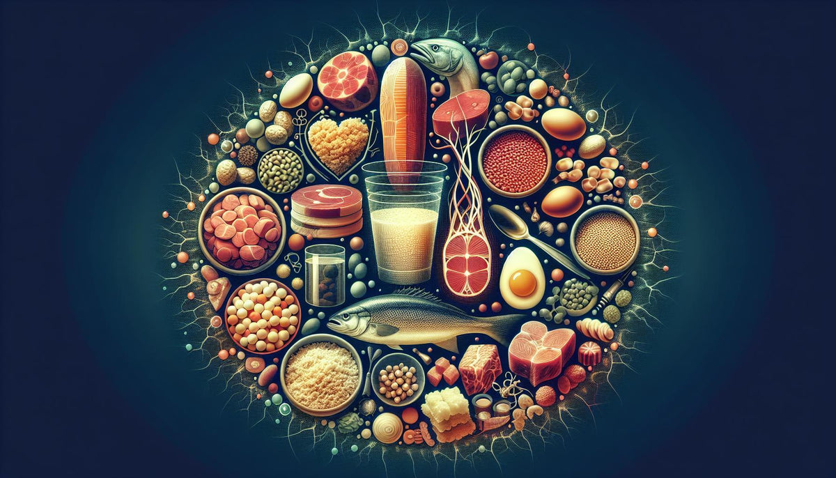 Protein intake for wound healing