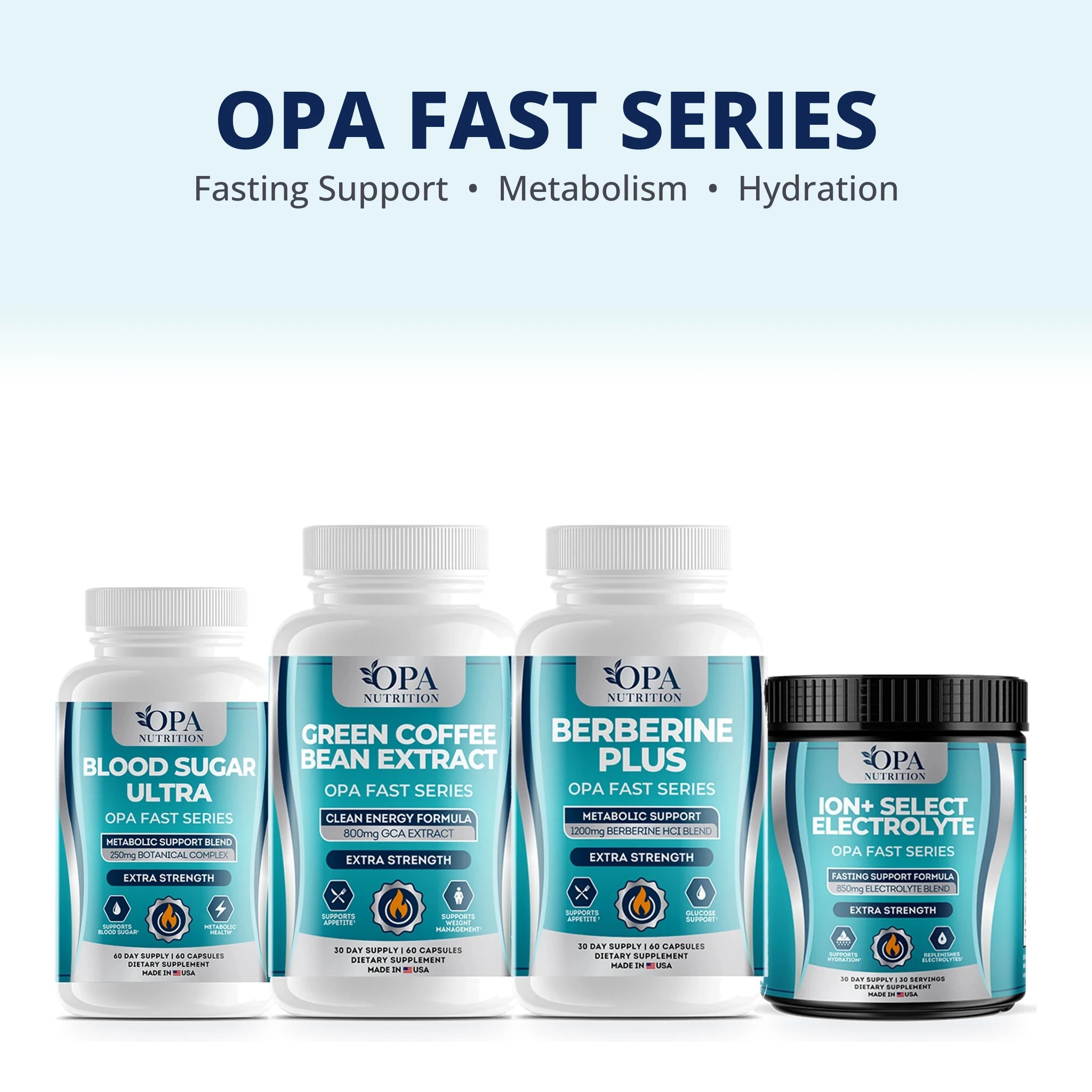 OPA FAST SERIES, Boost Fasting Results – OPA Nutrition