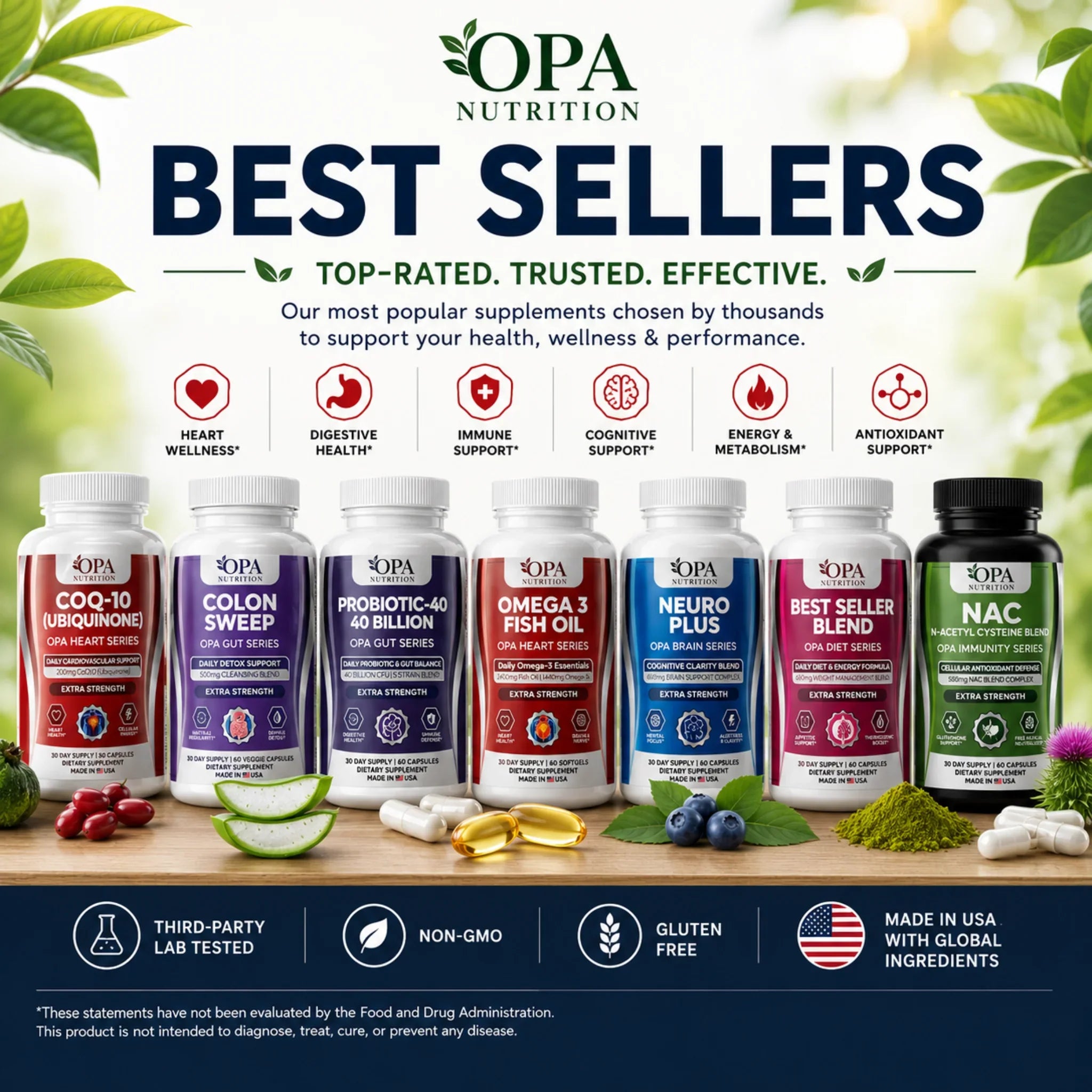 OPA Nutrition Best Sellers Collection