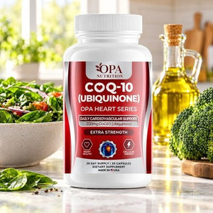 CoQ10 Ubiquinone – Heart Wellness, Cellular Energy & Antioxidant Support, 200 mg, 30 Capsu - lifestyle image 4 [opa-gen]