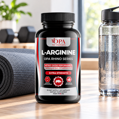 L-Arginine – Circulation, Endurance & Performance Support with L-Citrulline, Beta-Alanine  - lifestyle image 1 [opa-gen]
