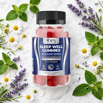Sleep Well Gummies – Relaxation, Sleep Quality & Nightly Wellness Support with Melatonin,  - lifestyle image 2 [opa-gen]