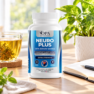 Neuro Plus – Cognitive Clarity, Mental Focus & Alertness Support with Bacopa, DMAE & Green - lifestyle image 1 [opa-gen]