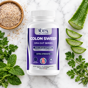 Colon Sweep – Digestive Regularity, Fiber & Cleansing Support with Psyllium, Aloe Vera & R - lifestyle image 2 [opa-gen]
