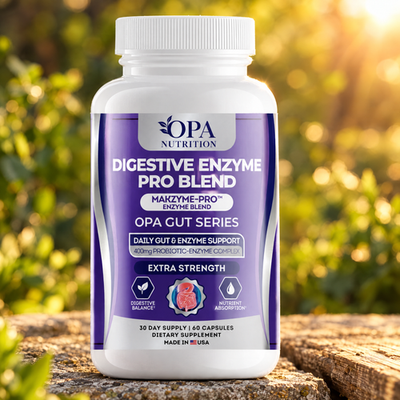 Digestive Enzyme Pro Blend – Gut Balance, Digestive & Nutrient Absorption Support, 60 Vegg - lifestyle image 4 [opa-gen]