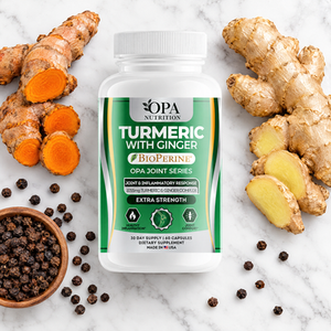 Turmeric with Ginger – Joint Comfort, Mobility & Antioxidant Support with BioPerine, 60 Ve - lifestyle image 2 [opa-gen]