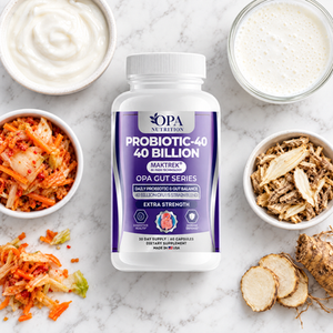 Probiotic-40 – Digestive Health, Gut Balance & Immune Support with 40 Billion CFU, 60 Caps - lifestyle image 2 [opa-gen]