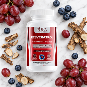 Resveratrol – Antioxidant, Cellular Wellness & Healthy Aging Support, 600 mg, 30 Veggie Ca - lifestyle image 2 [opa-gen]