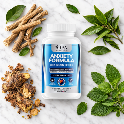 Calming Formula – Relaxation, Emotional Wellness & Daily Stress Support with Ashwagandha,  - lifestyle image 2 [opa-gen]