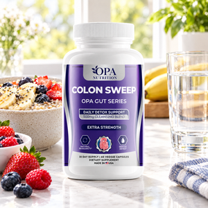 Colon Sweep – Digestive Regularity, Fiber & Cleansing Support with Psyllium, Aloe Vera & R - lifestyle image 1 [opa-gen]