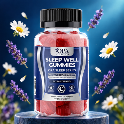 Sleep Well Gummies – Relaxation, Sleep Quality & Nightly Wellness Support with Melatonin,  - lifestyle image 3 [opa-gen]