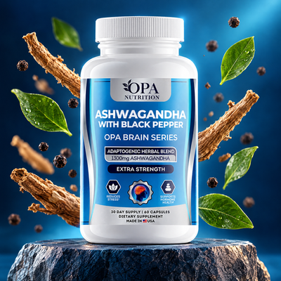 Ashwagandha with Black Pepper – Relaxation, Balance & Daily Wellness Support, 60 Veggie Ca - lifestyle image 3 [opa-gen]