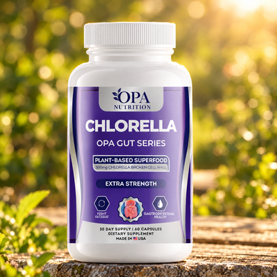 Chlorella – Plant-Based Superfood, Digestive & Daily Wellness Support, 60 Veggie Capsules - lifestyle image 4 [opa-gen]