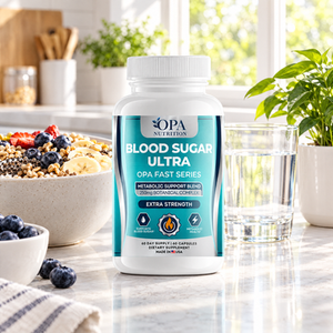 Fast Blood Sugar Ultra – Metabolic Support & Botanical Complex, 60ct - lifestyle image 1 [opa-gen]