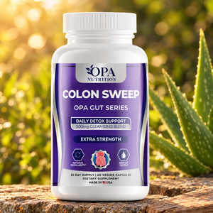 Colon Sweep – Digestive Regularity, Fiber & Cleansing Support with Psyllium, Aloe Vera & R - lifestyle image 4 [opa-gen]