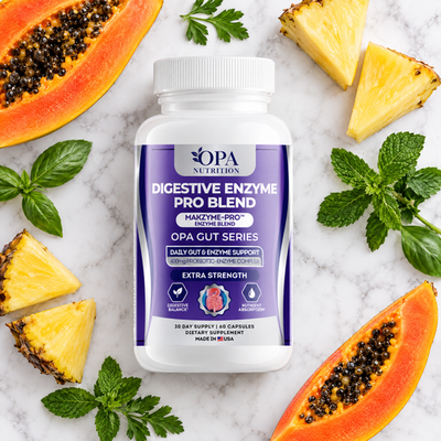 Digestive Enzyme Pro Blend – Gut Balance, Digestive & Nutrient Absorption Support, 60 Vegg - lifestyle image 2 [opa-gen]