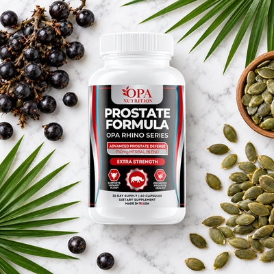 Prostate Formula – Men’s Urinary Flow & Prostate Health Support with Saw Palmetto, Pygeum  - lifestyle image 2 [opa-gen]