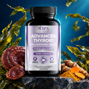 Advanced Thyroid – Thyroid Wellness, Energy & Metabolism Support with Iodine, Kelp & Herba - lifestyle image 3 [opa-gen]