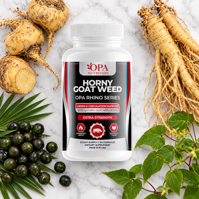 Horny Goat Weed Capsules – Men’s Vitality, Circulation & Performance Support with Maca, To - lifestyle image 2 [opa-gen]