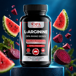 L-Arginine – Circulation, Endurance & Performance Support with L-Citrulline, Beta-Alanine  - lifestyle image 3 [opa-gen]