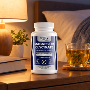 Magnesium Glycinate 250 mg – Calming Sleep & Relaxation Support, 60 Capsules - lifestyle image 1 [opa-gen]