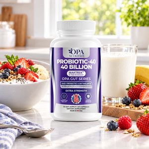 Probiotic-40 – Digestive Health, Gut Balance & Immune Support with 40 Billion CFU, 60 Caps - lifestyle image 1 [opa-gen]