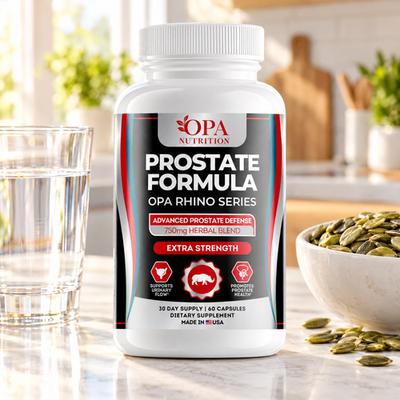 Prostate Formula – Men’s Urinary Flow & Prostate Health Support with Saw Palmetto, Pygeum  - lifestyle image 1 [opa-gen]
