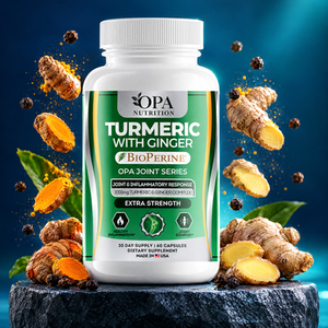 Turmeric with Ginger – Joint Comfort, Mobility & Antioxidant Support with BioPerine, 60 Ve - lifestyle image 3 [opa-gen]