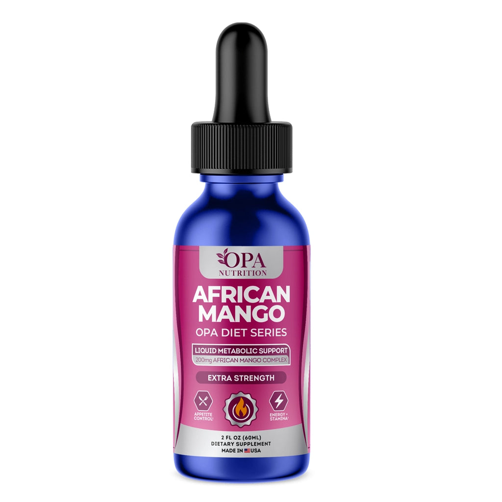 African Mango Diet Drops and Natural Appetite Suppressant - 60ml