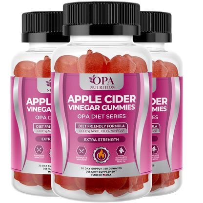 OPA Diet Apple Cider Vinegar B12 Gummies – 60ct