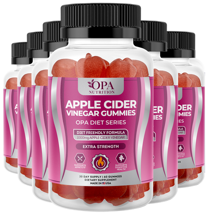 OPA Diet Apple Cider Vinegar B12 Gummies – 60ct