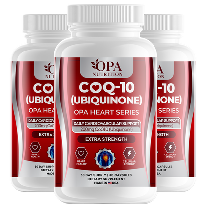 OPA Heart CoQ10 Ubiquinone Energy Support – 30ct