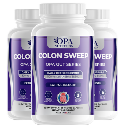 OPA Gut Colon Sweep Herbal Cleanse Digestive Support – 60ct